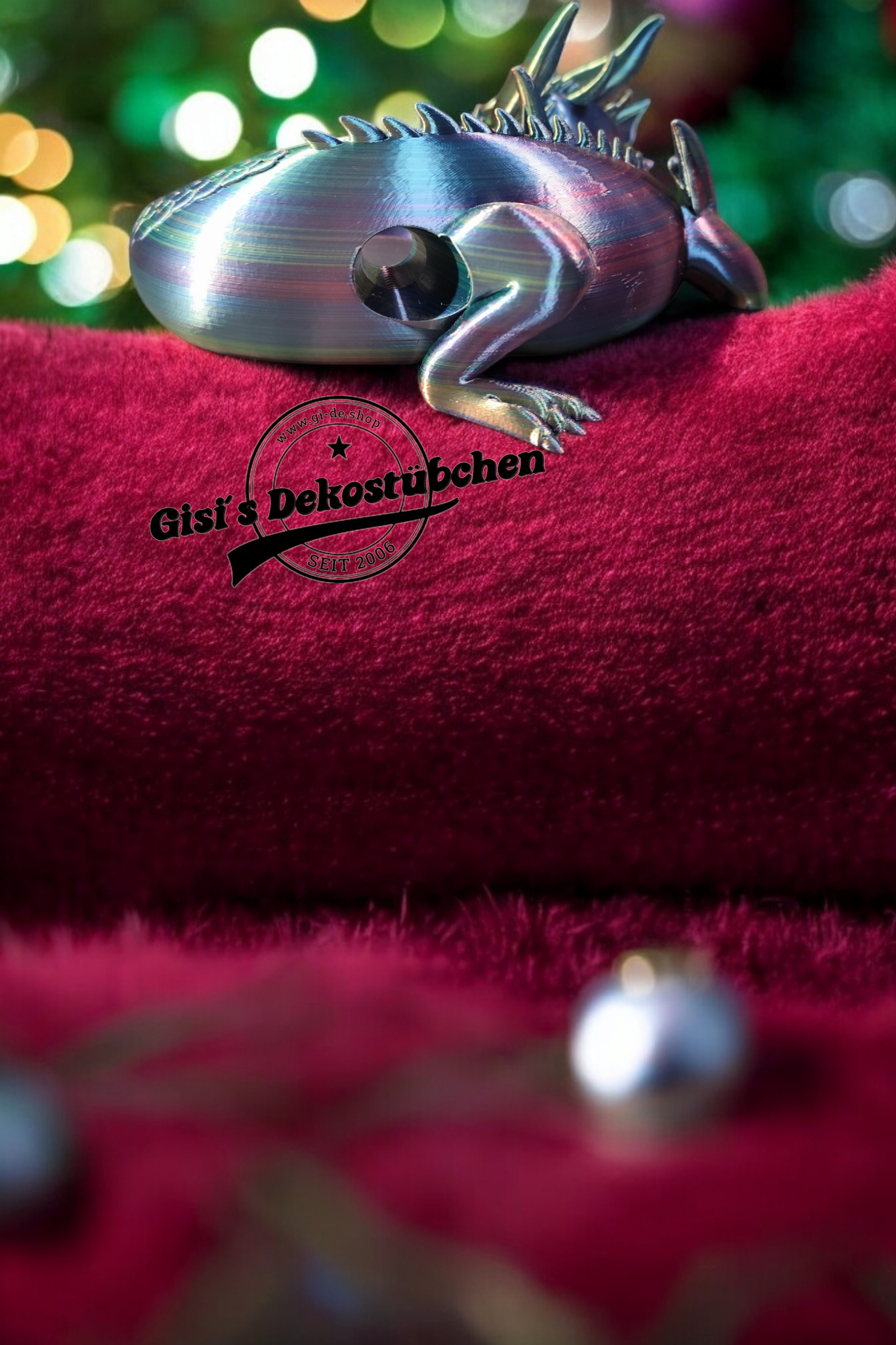 Dragon Stand for Alexa Echo Dot 3D Printing