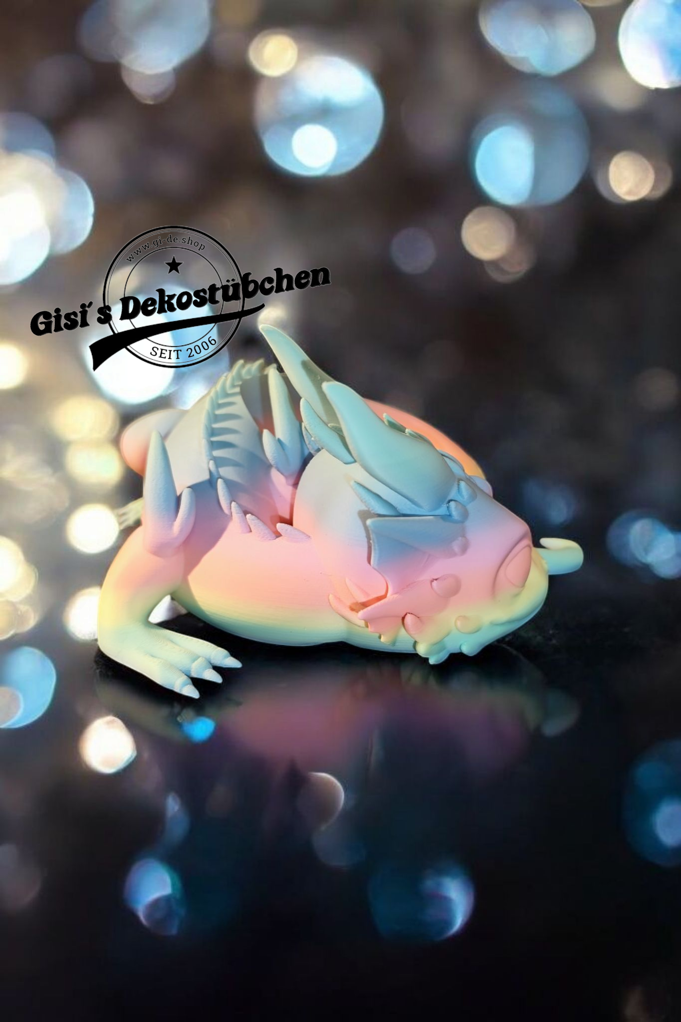 Dragon Stand for Alexa Echo Dot 3D Printing