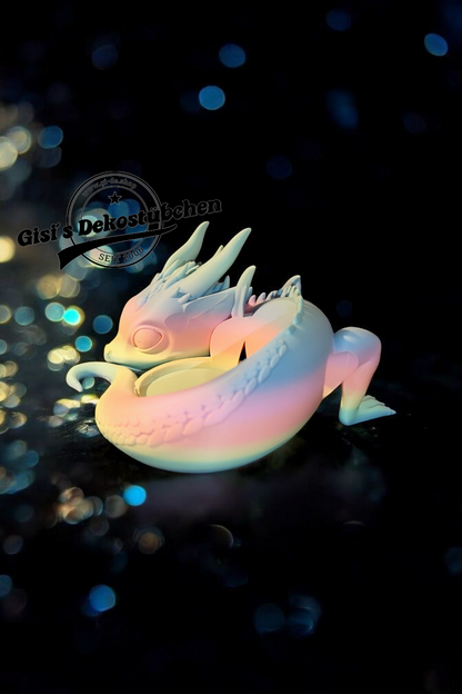 Dragon Stand for Alexa Echo Dot 3D Printing