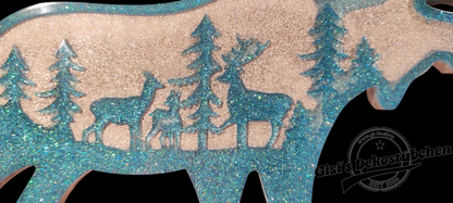 Elk wall panel epoxy resin