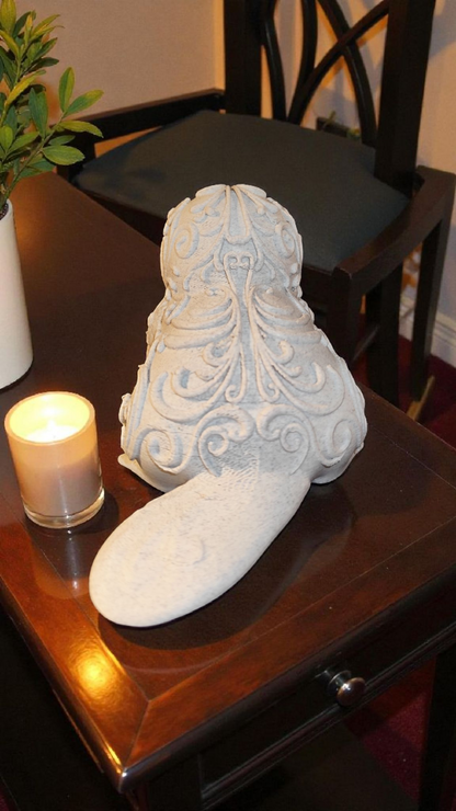 Elegantes 3D-gedrucktes Schnabeltier mit Ornamenten  Wunschfarbe  Cinderwing3D