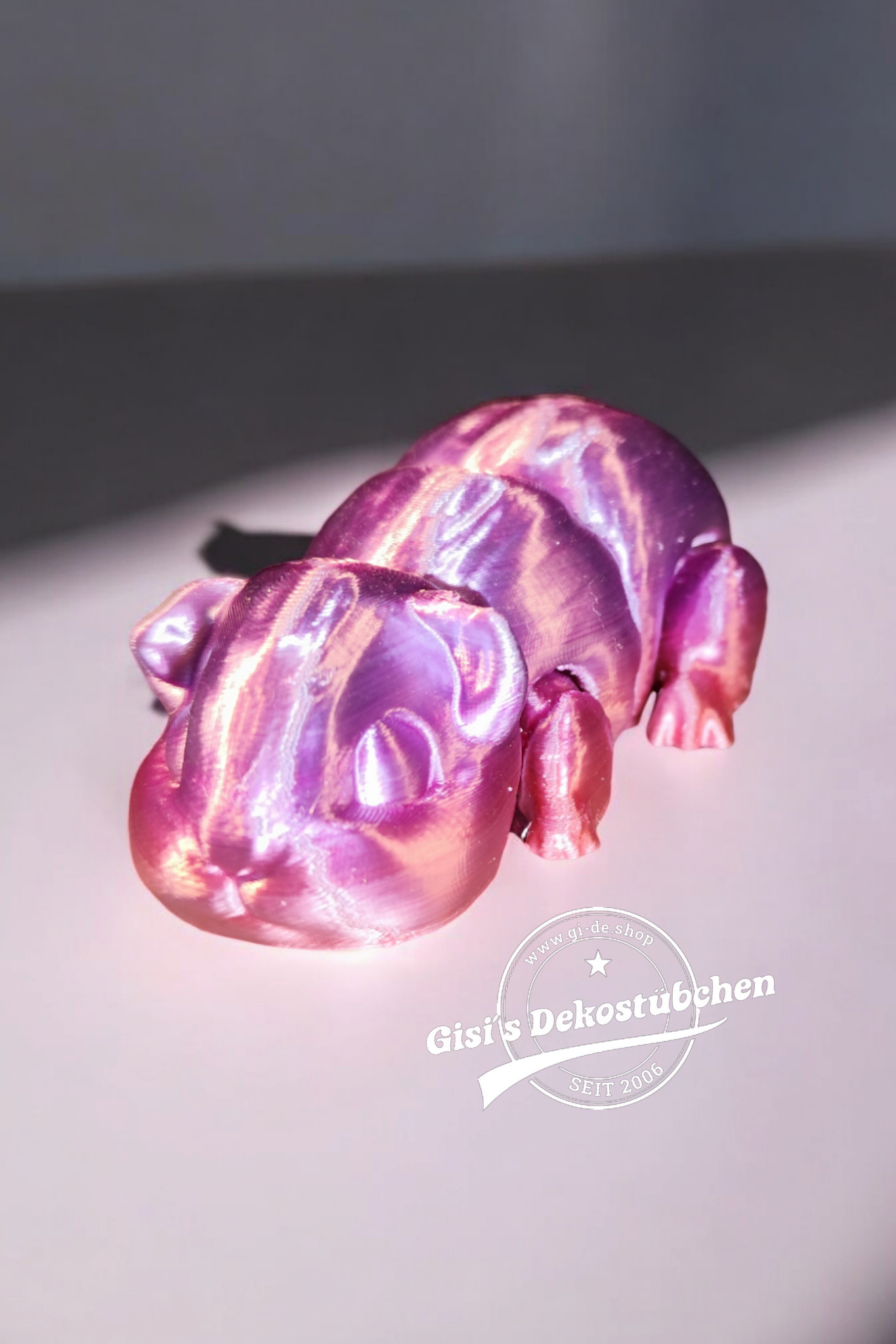 3D printed guinea pig with house set