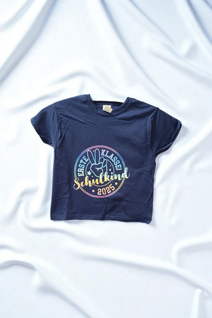 First-grader T-shirt: T-shirt for kids. Schoolchild 2027 shirt. Gift for starting school.
