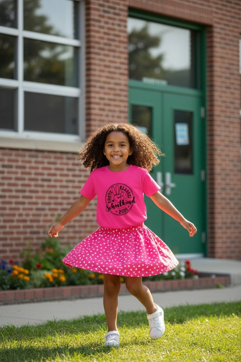 First Grader T-Shirt: T-Shirt for Children. School Child 2026 Shirt. Gift for School Enrollment