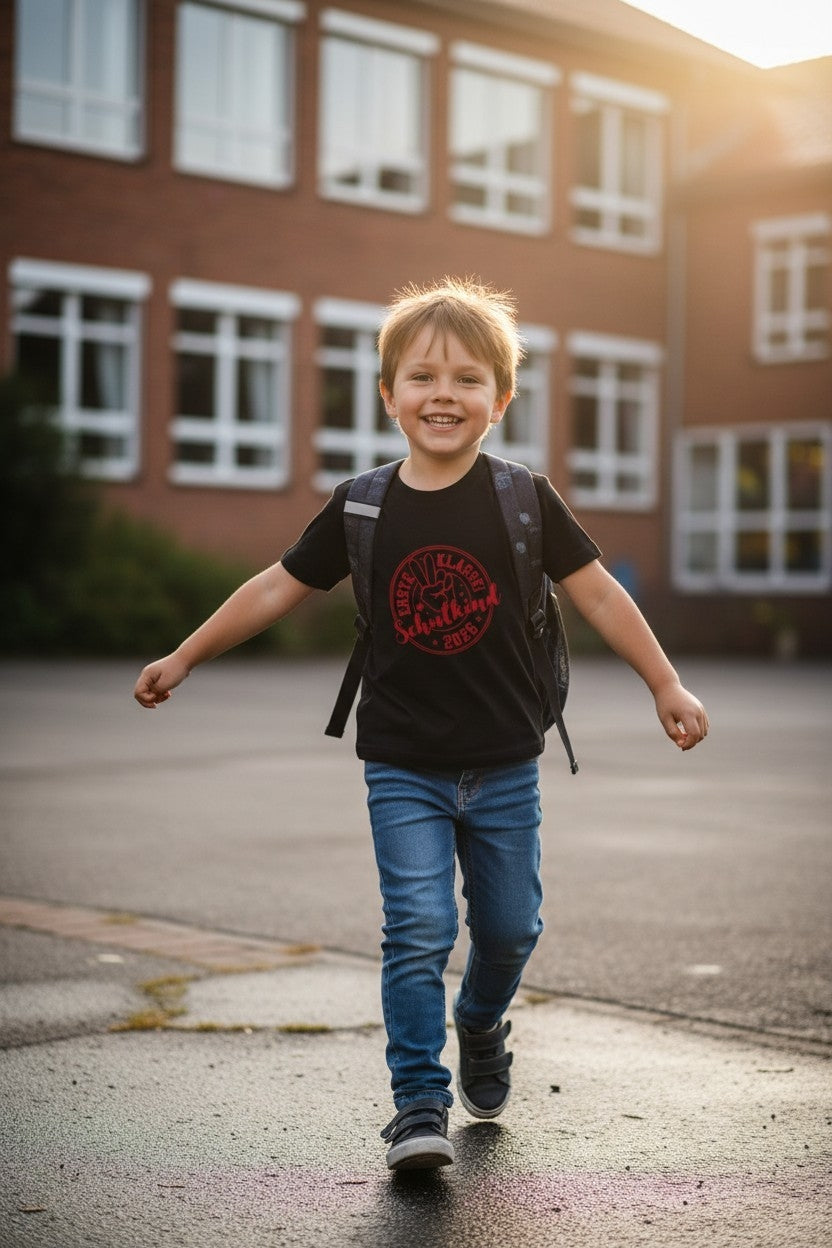 First Grader T-Shirt: T-Shirt for Children. School Child 2026 Shirt. Gift for School Enrollment