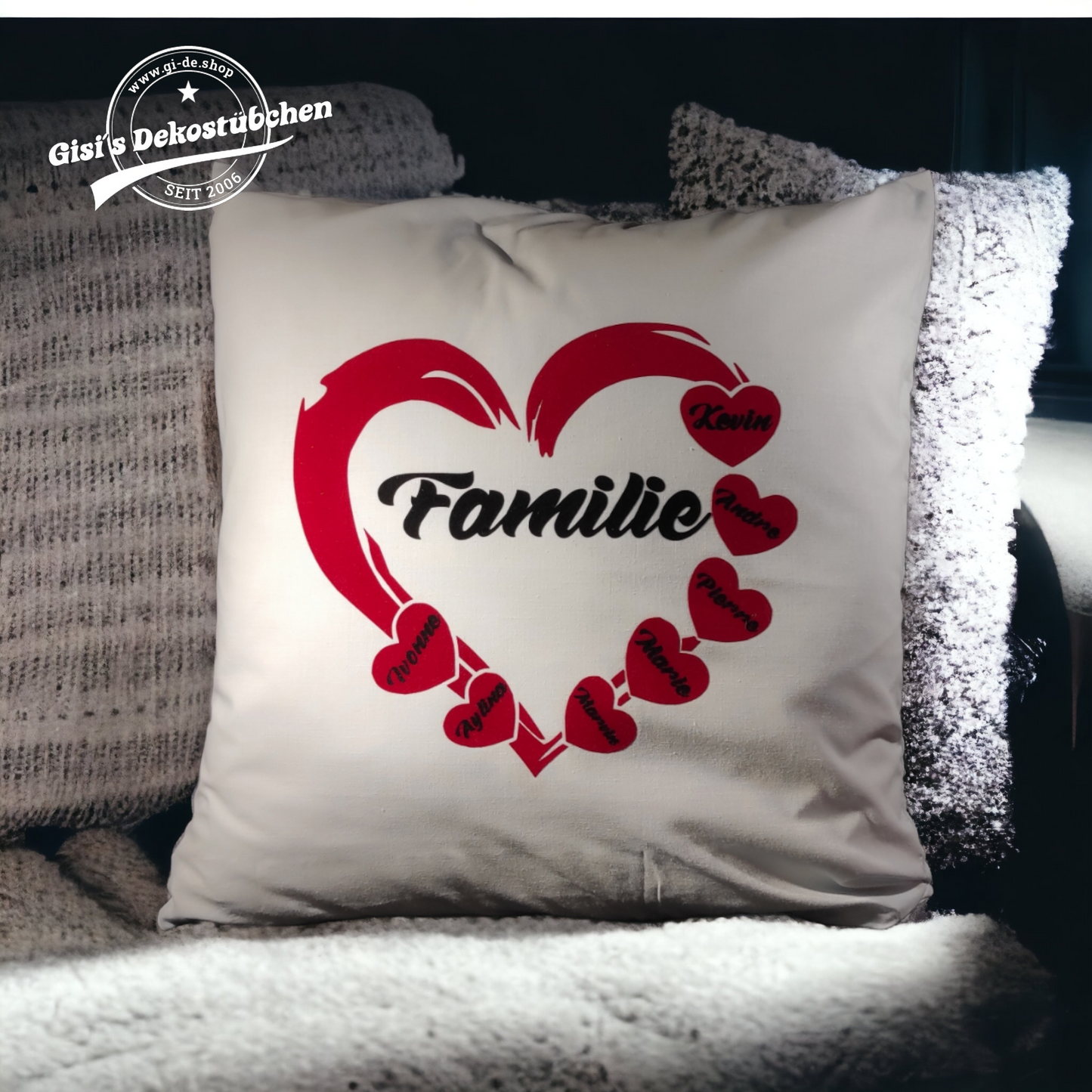 Personalized Family Pillow