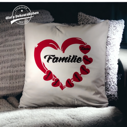 Personalized Family Pillow