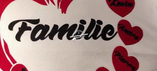 Personalized Family Pillow