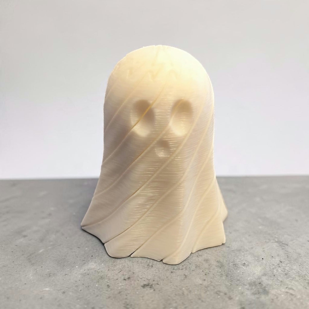 Fidget Geist – Beweglicher 3D-Druck Geist in Weiß oder Nachtleuchtend Blau