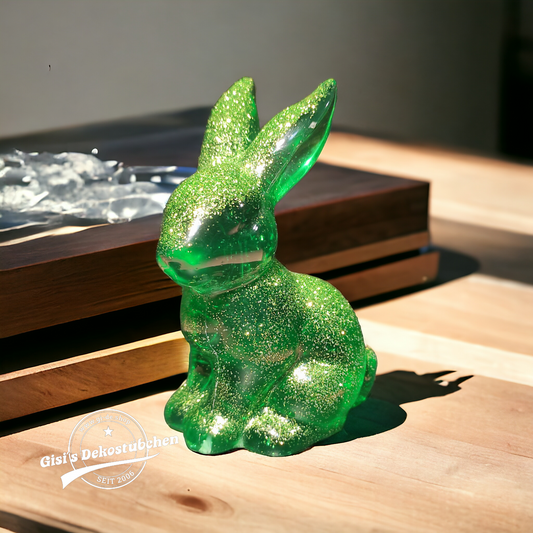 Rabbit figure – glitter 