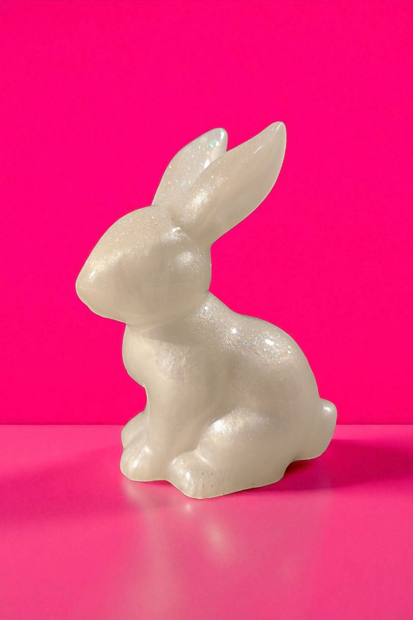 Rabbit figure – glitter 