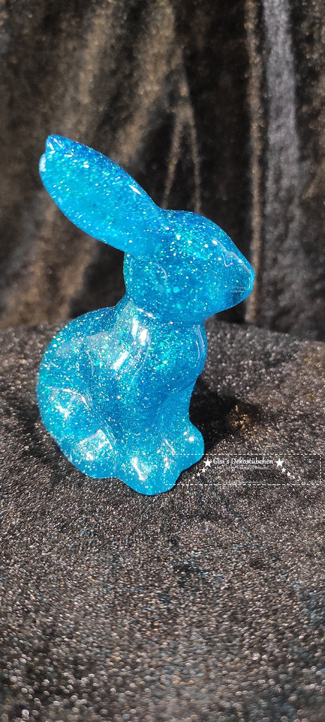 Rabbit figure – glitter 