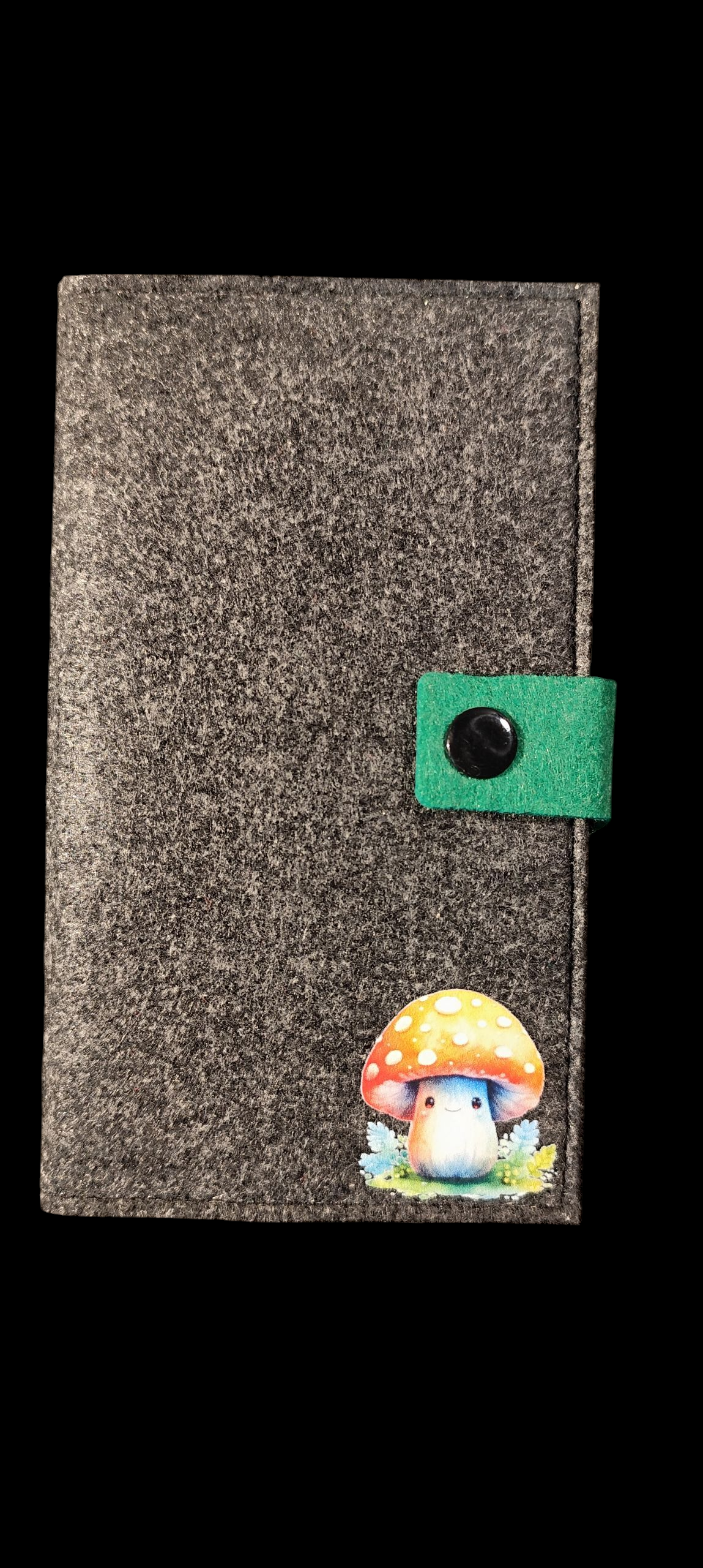 Felt wallet 16.3 x 9.5 cm – according to your wishes – 4 interior colors – card slots &amp; coin pocket