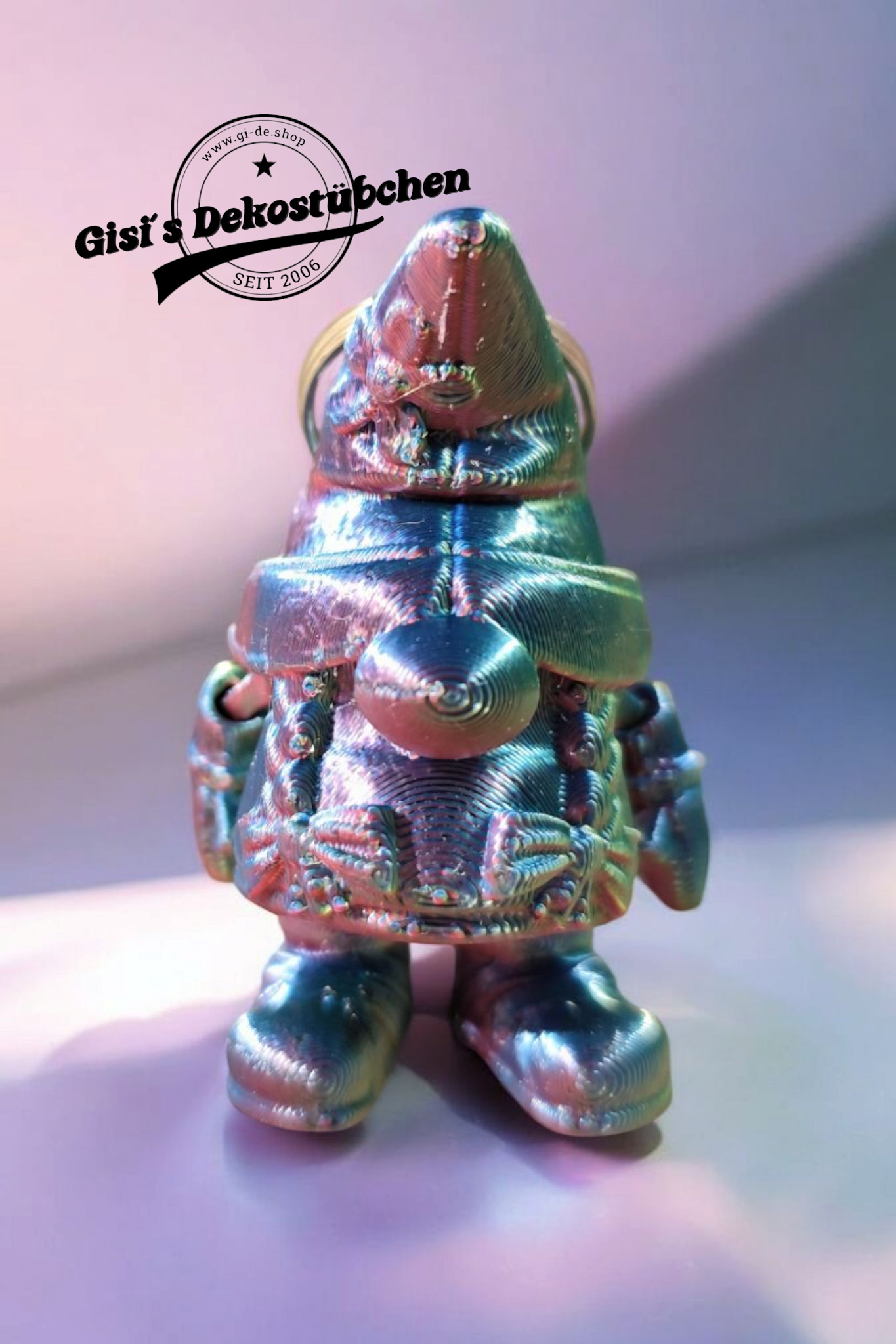 Flexi-Gnome Keychain
