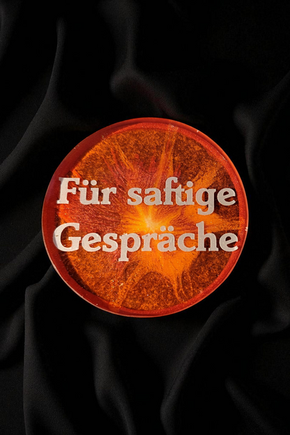 Fruity epoxy resin coasters – 5-piece summer set for “juicy conversations”