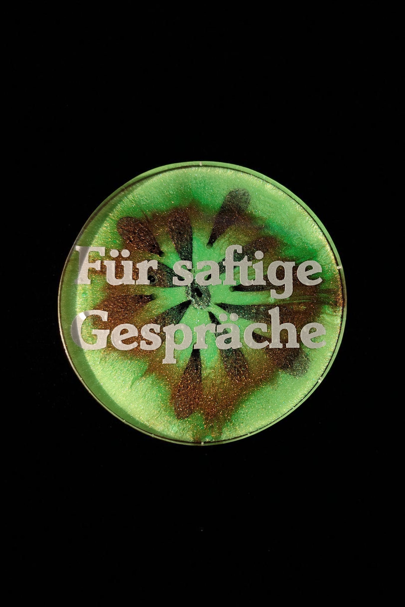 Fruity epoxy resin coasters – 5-piece summer set for “juicy conversations”