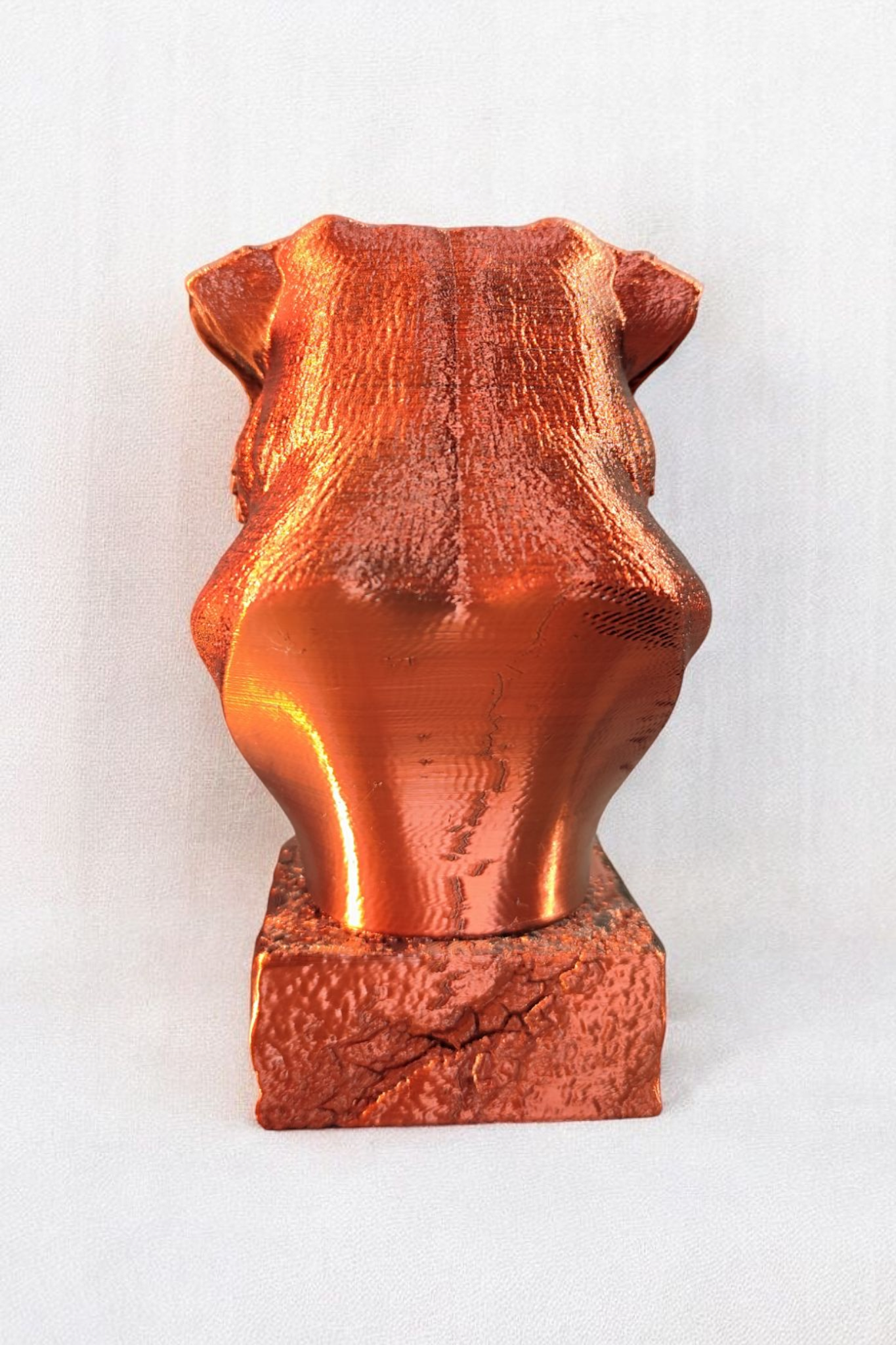 “Forever by your side” – Australian Shepherd bust from the 3D printer