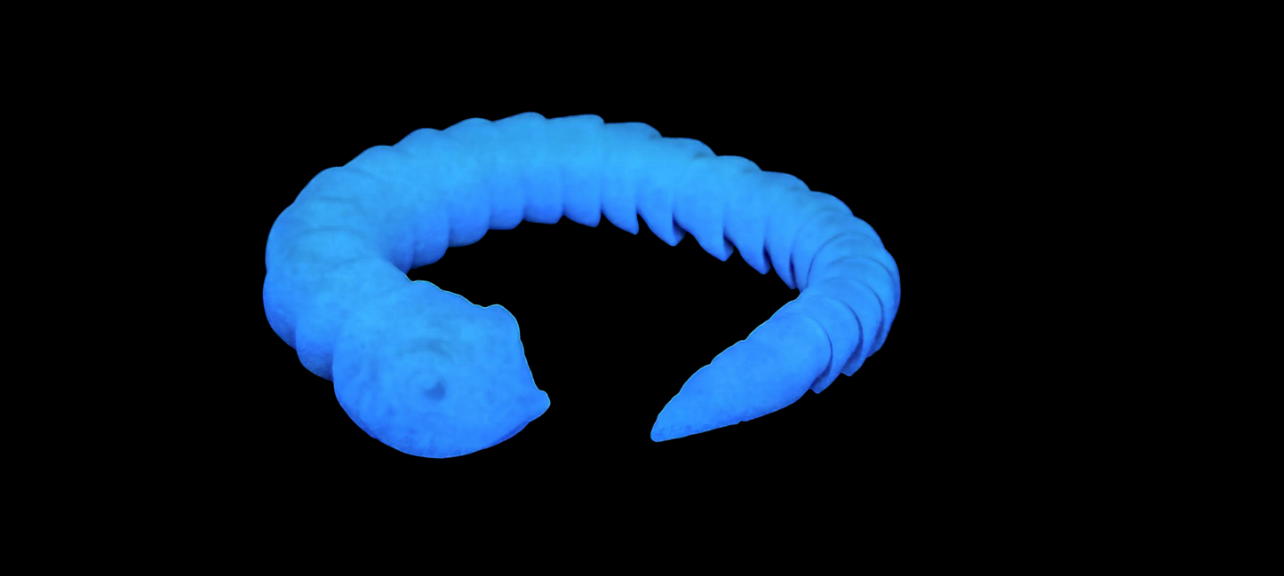 Jointed Snake 3D Printed XXL