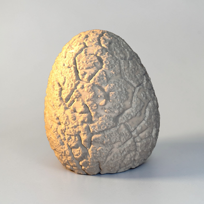 🦖 Large Dinosaur Egg Money Box “Petrified” | 3D Printed Piggy Bank for Dinosaur Fans
