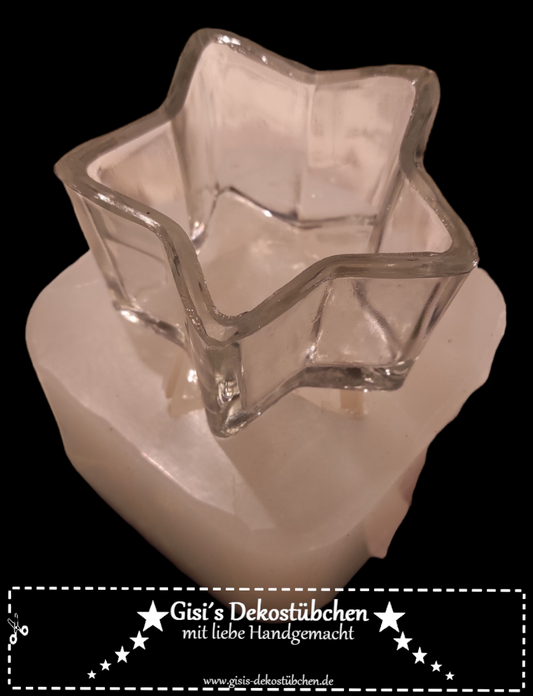 Large Star Tealight Holder Silicone Mold