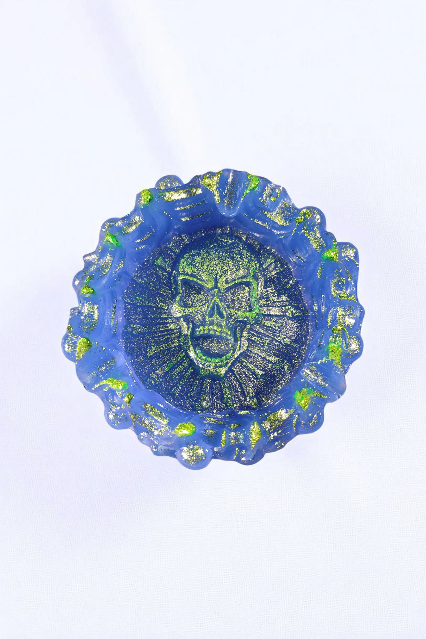 Resin Ashtray Mold Skull Epoxy