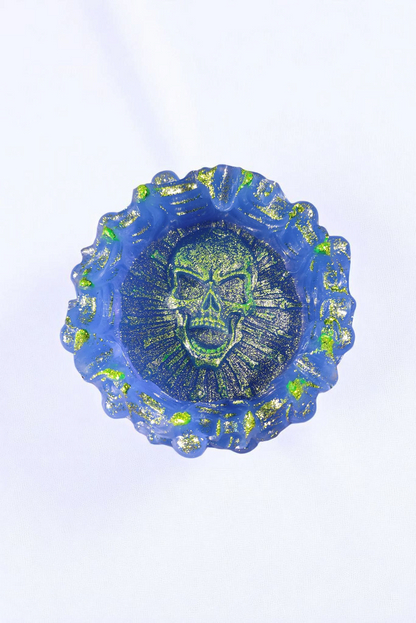 Resin Ashtray Mold Skull Epoxy
