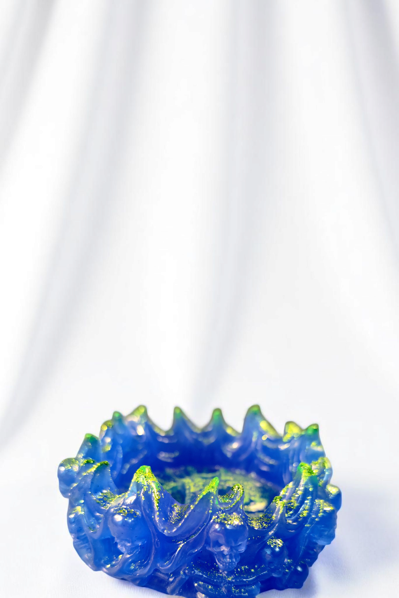 Resin Ashtray Mold Skull Epoxy