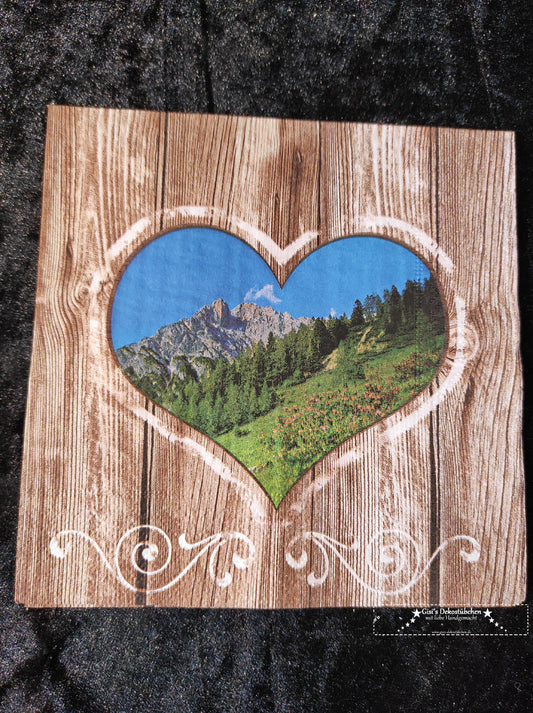 Holz, Herz, Berge