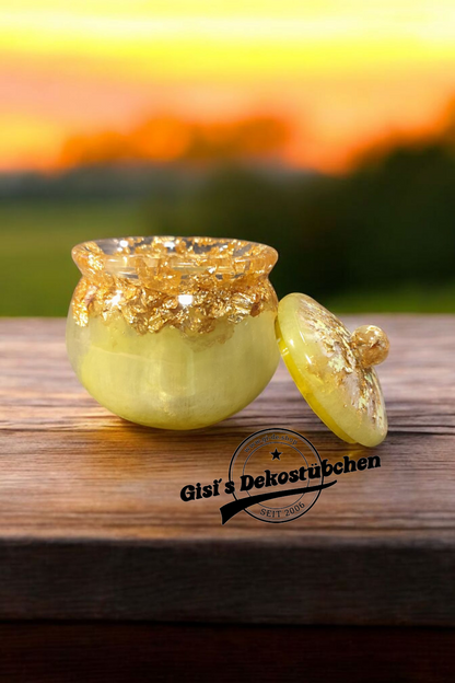 Honey pot storage pot