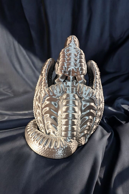 “Guardian of Treasures” – Mystical Dragon Money Box from 3D Printing