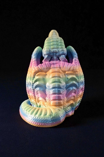 “Guardian of Treasures” – Mystical Dragon Money Box from 3D Printing