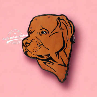 Dog / Dog Head Wall Lamp / Children's Lamp with LED