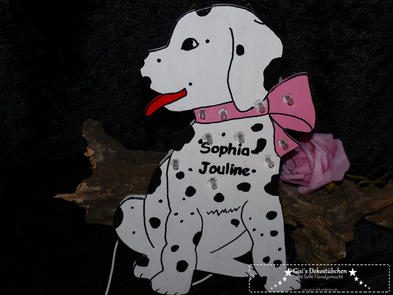 Dog / Puppy Wall Lamp / Children's Lamp with LED