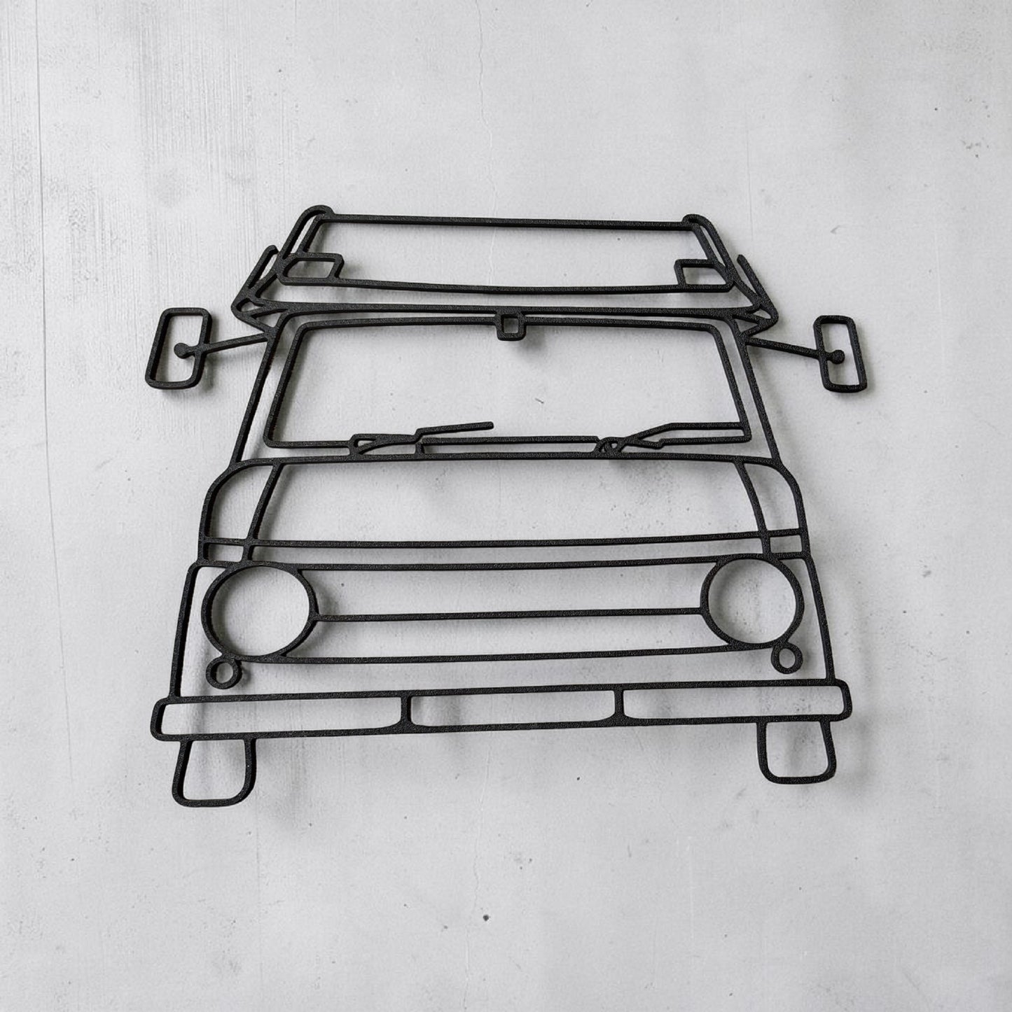 Custom Vehicle Wall Decor from the 3D Printer