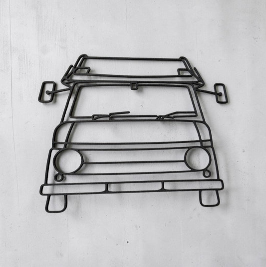 Custom Vehicle Wall Decor from the 3D Printer