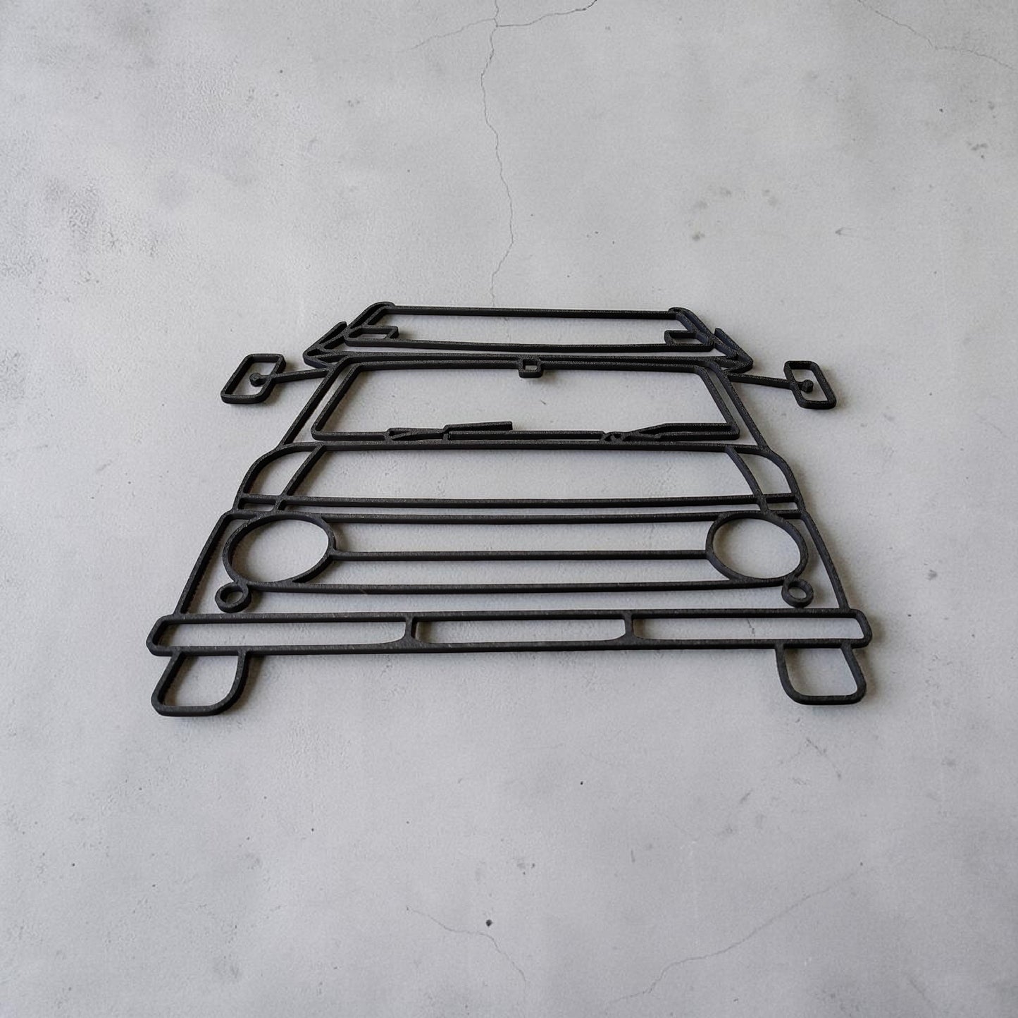 Custom Vehicle Wall Decor from the 3D Printer