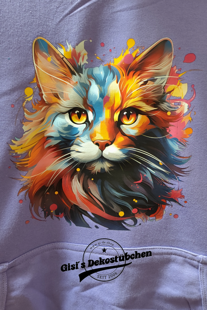 Cat hoodie, kitten hoodie, pullover, meow, kitty, Christmas gift, gift idea, mother cat 