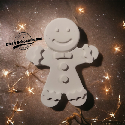 Ceramic gingerbread man, Christmas 