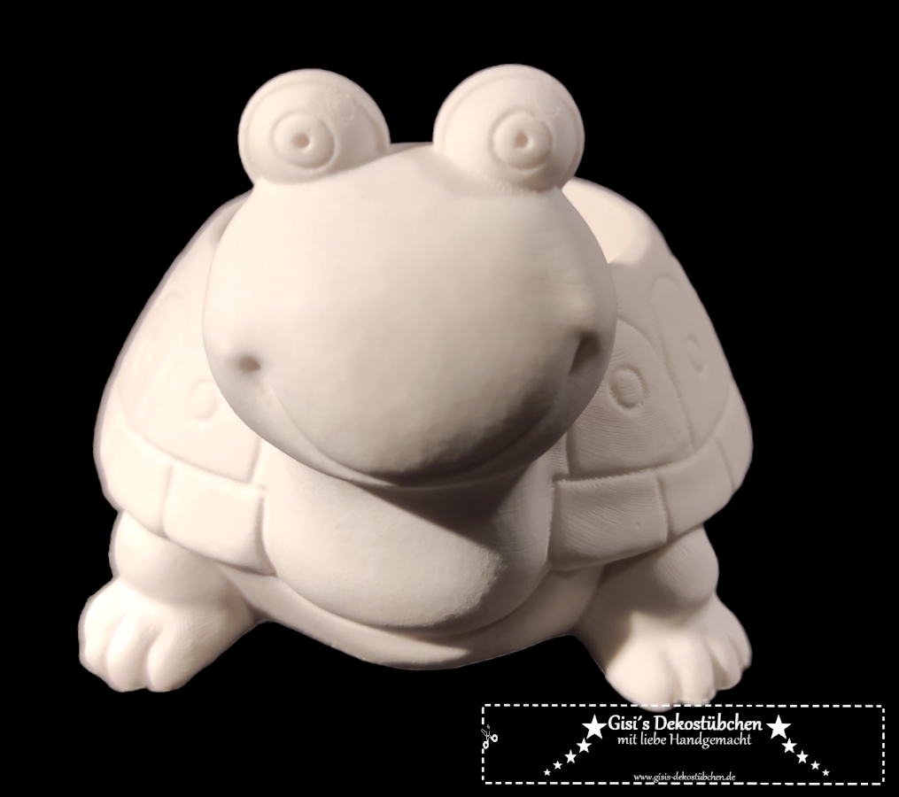 Ceramic turtle flower pot / tealight holder