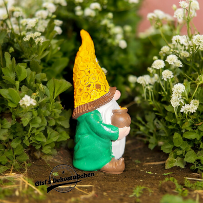 Hand-painted ceramic gnome
