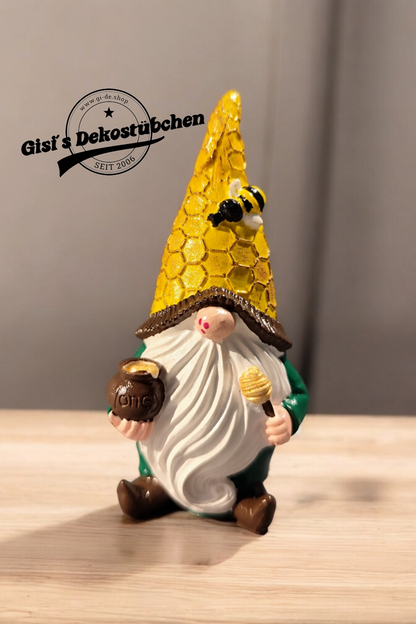 Hand-painted ceramic gnome