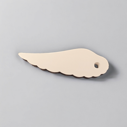 Small ceramic wings with a smooth surface