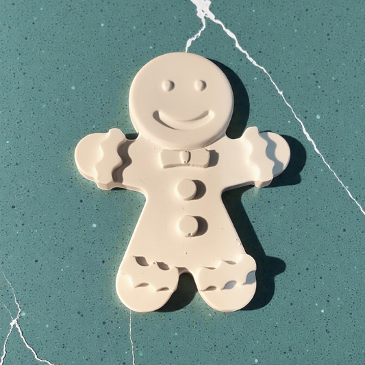 Ceramic gingerbread man, Christmas 
