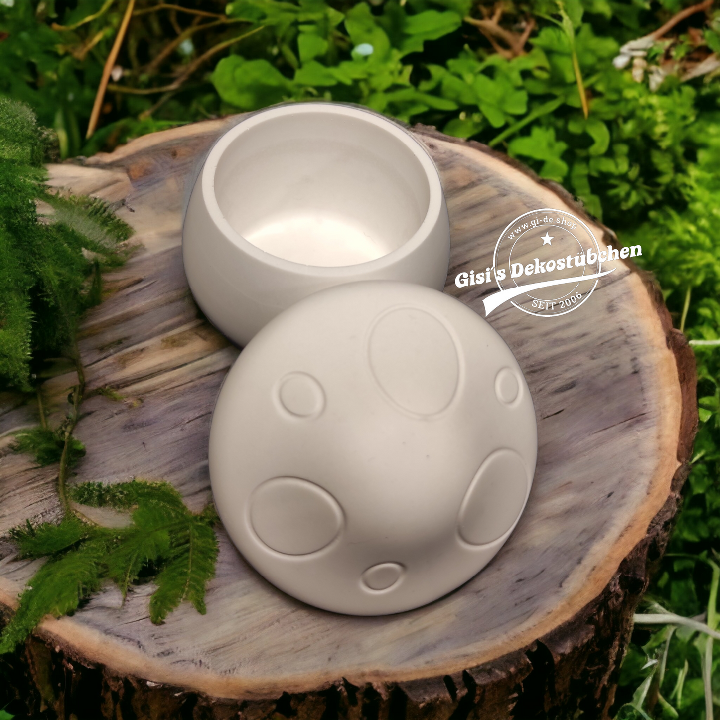 Ceramic, mushroom, tin, gift packaging, jewelry box