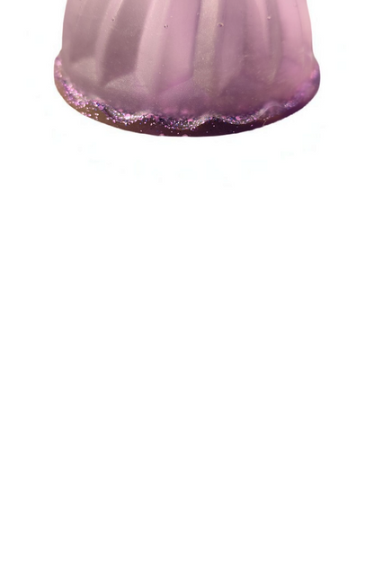 Epoxy resin candle holder – glittery taper candle holder, handmade