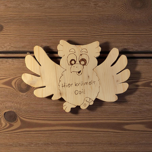 Children's snack board animals