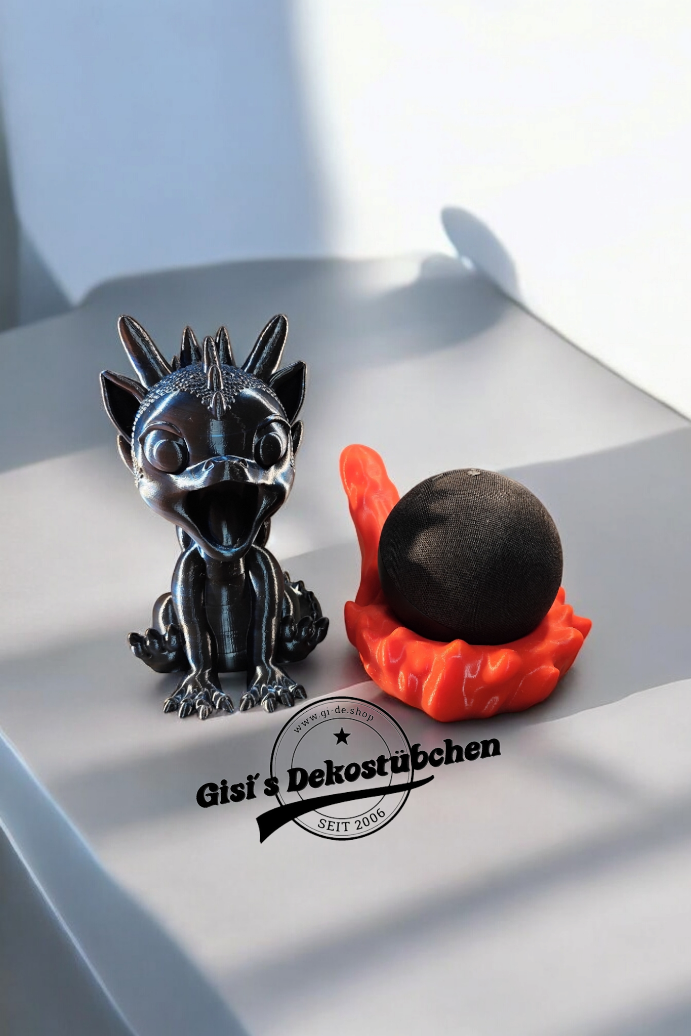 Fire Dragon for Alexa Echo 5 Dragon Baby 