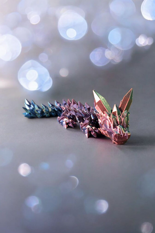 Crystal Dragon 3D Print