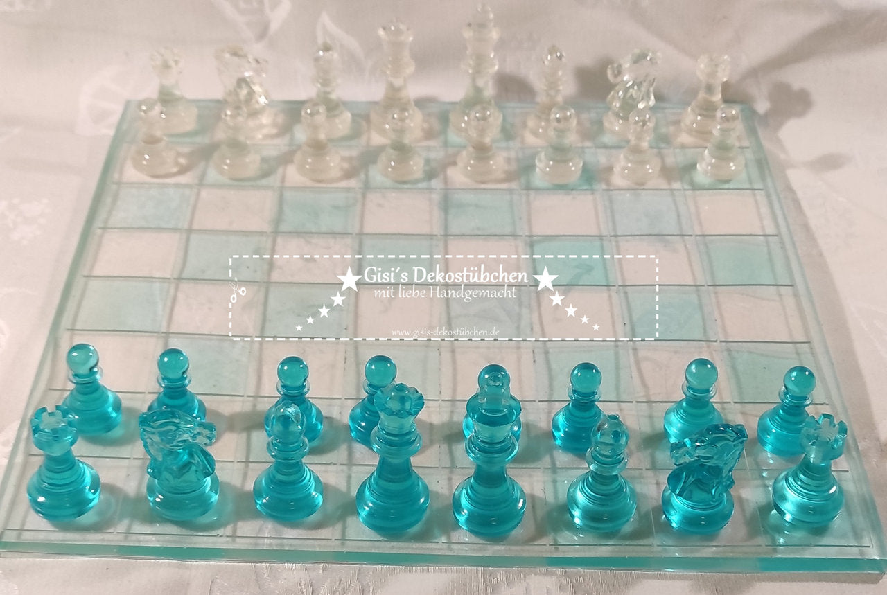 Resin Chess Set - Custom Made 