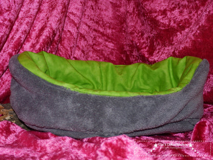 Cozy bed for rodents, rats, rabbits, etc.